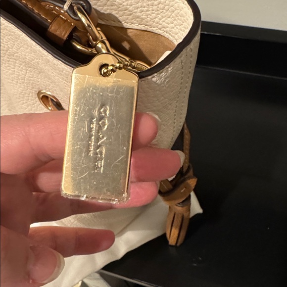 Coach Andy Crossbody Bag with Embossed Carriage Design - Picture 8 of 9